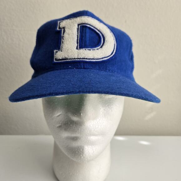 Vtg Duke Letterman “the Game” SnapBack Hat 80s RARE NCAA Blue Devils - Picture 2 of 9